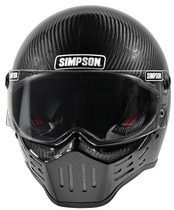 Simpson Carbon Fiber M30 Motorcycle Helmet
