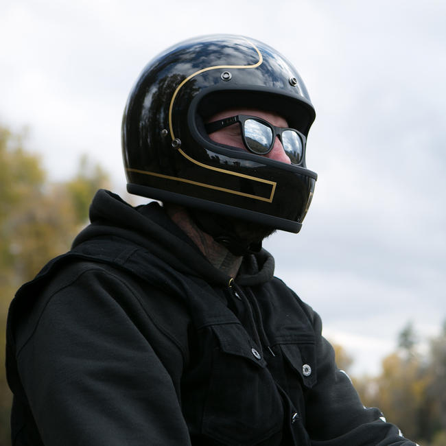 Biltwell Gringo Tracker Black & Gold