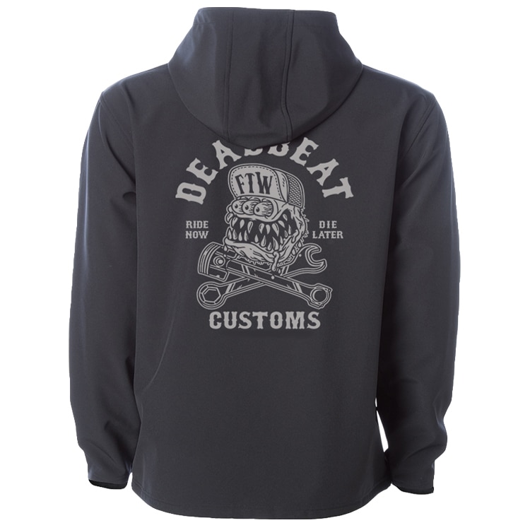 Deadbeat Customs Poly Tech Softshell Jacket - Deadbeat Customs